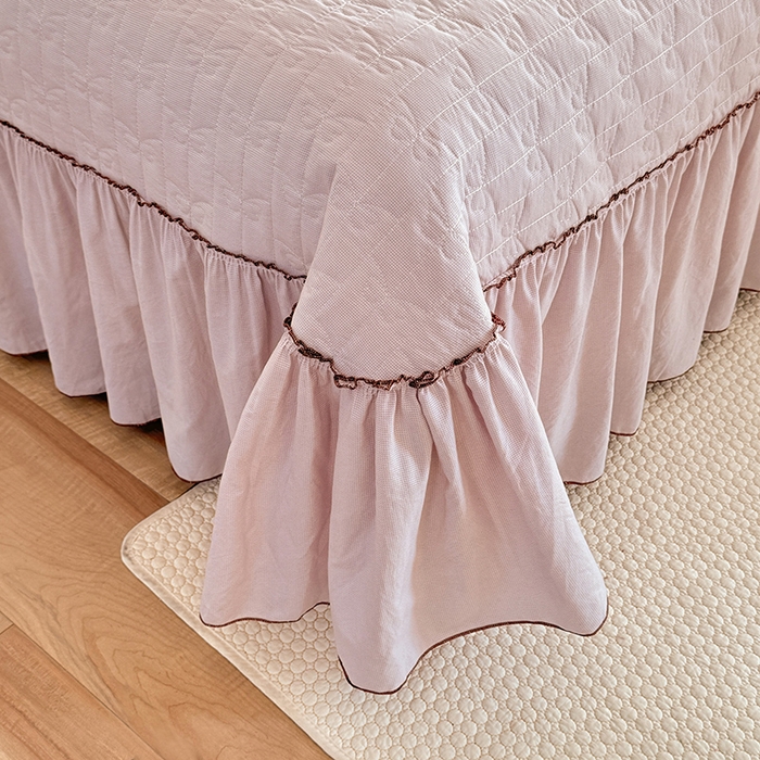 91家纺网 家纺一手货源 找家纺 苏米娜家纺SUMINA 2026春夏超柔云朵棉夏被床盖款四件套-安妮系列 安妮-星云紫