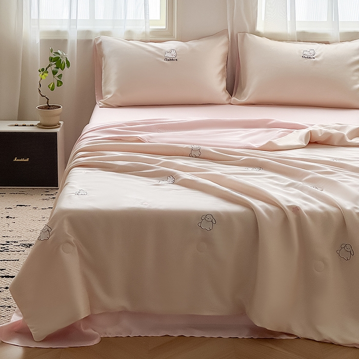 91家纺网 家纺一手货源 找家纺 懒猫 2022新款800D提花冰丝床席款凉席 棋盘格-咖