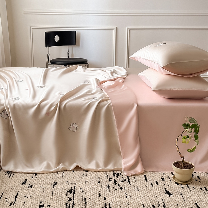 91家纺网 家纺一手货源 找家纺 （总）懒猫家纺 2026春夏新款兰精天丝夏被夏凉被空调被夏被四件套