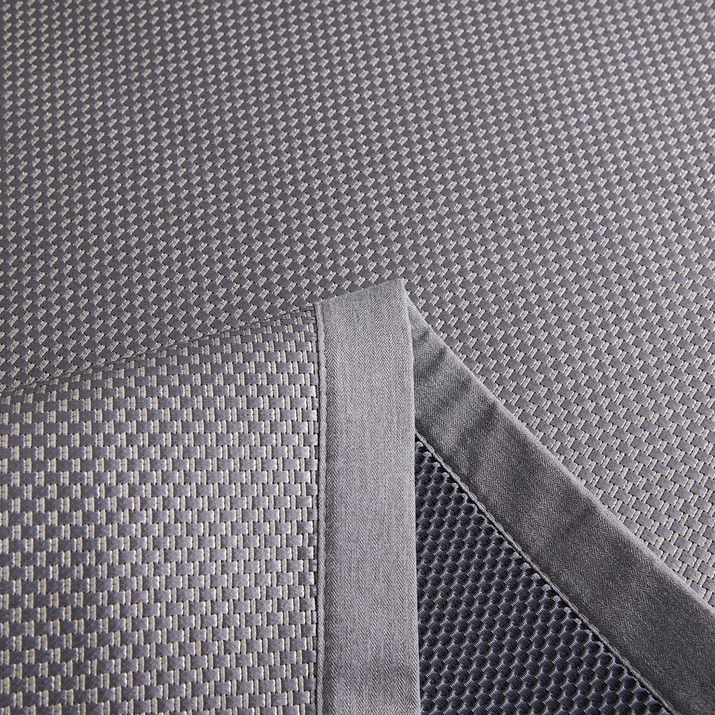 91家纺网 家纺一手货源 找家纺 梵克保罗 2026春夏新款3D复合冰藤凉席三件套 冰藤-落日-灰