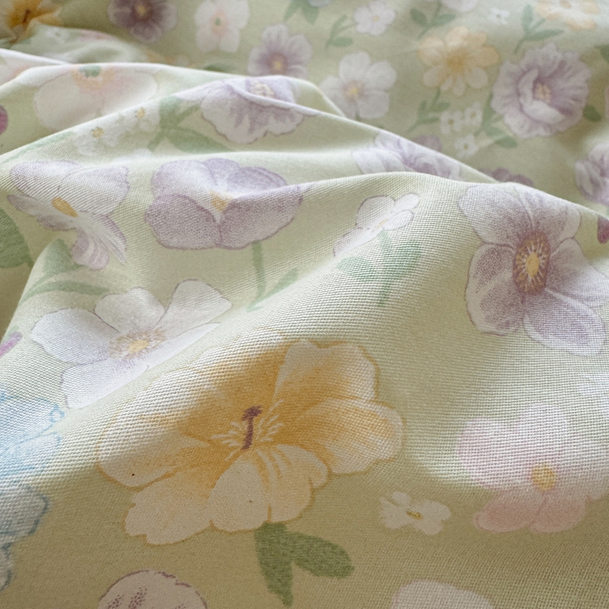 91家纺网 家纺一手货源 找家纺 （总）优彩 2026春夏新款全棉纯棉13070跑量款特价小碎花卡通四件套