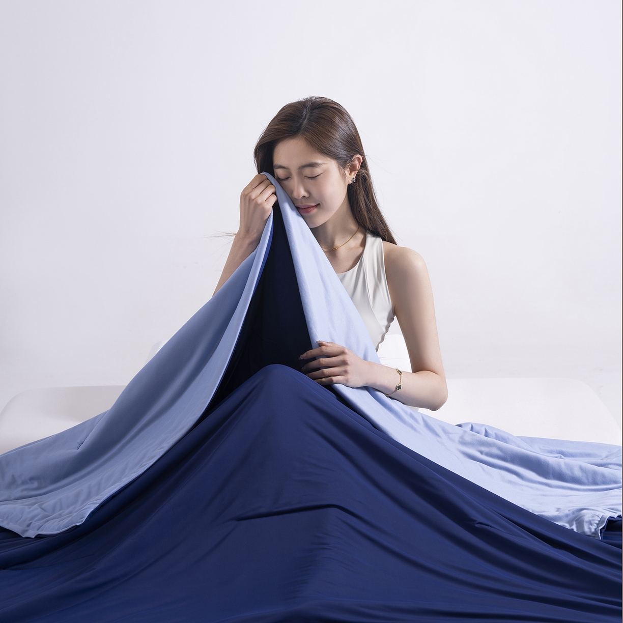 91家纺网 家纺一手货源 找家纺 （总）棉森家纺 2026新款亚朵酒店同款深睡被双感控温被含礼盒夏被直播团购爆款夏凉被 