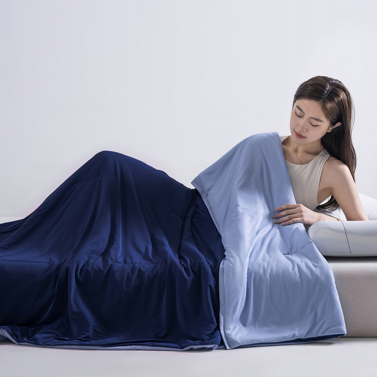 91家纺网 家纺一手货源 找家纺 （总）棉森家纺 2026新款亚朵酒店同款深睡被双感控温被含礼盒夏被直播团购爆款夏凉被 