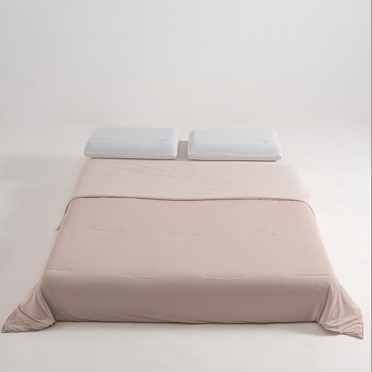 91家纺网 家纺一手货源 找家纺 棉森家纺 2026新款亚朵酒店同款深睡被双感控温被含礼盒夏被直播团购爆款夏凉被  橘雾粉