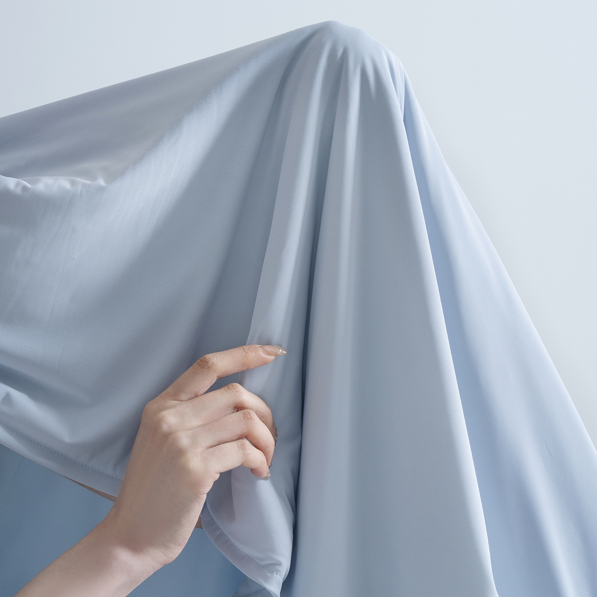 91家纺网 家纺一手货源 找家纺 棉森家纺 2026新款亚朵酒店同款深睡被双感控温被含礼盒夏被直播团购爆款夏凉被  青空灰