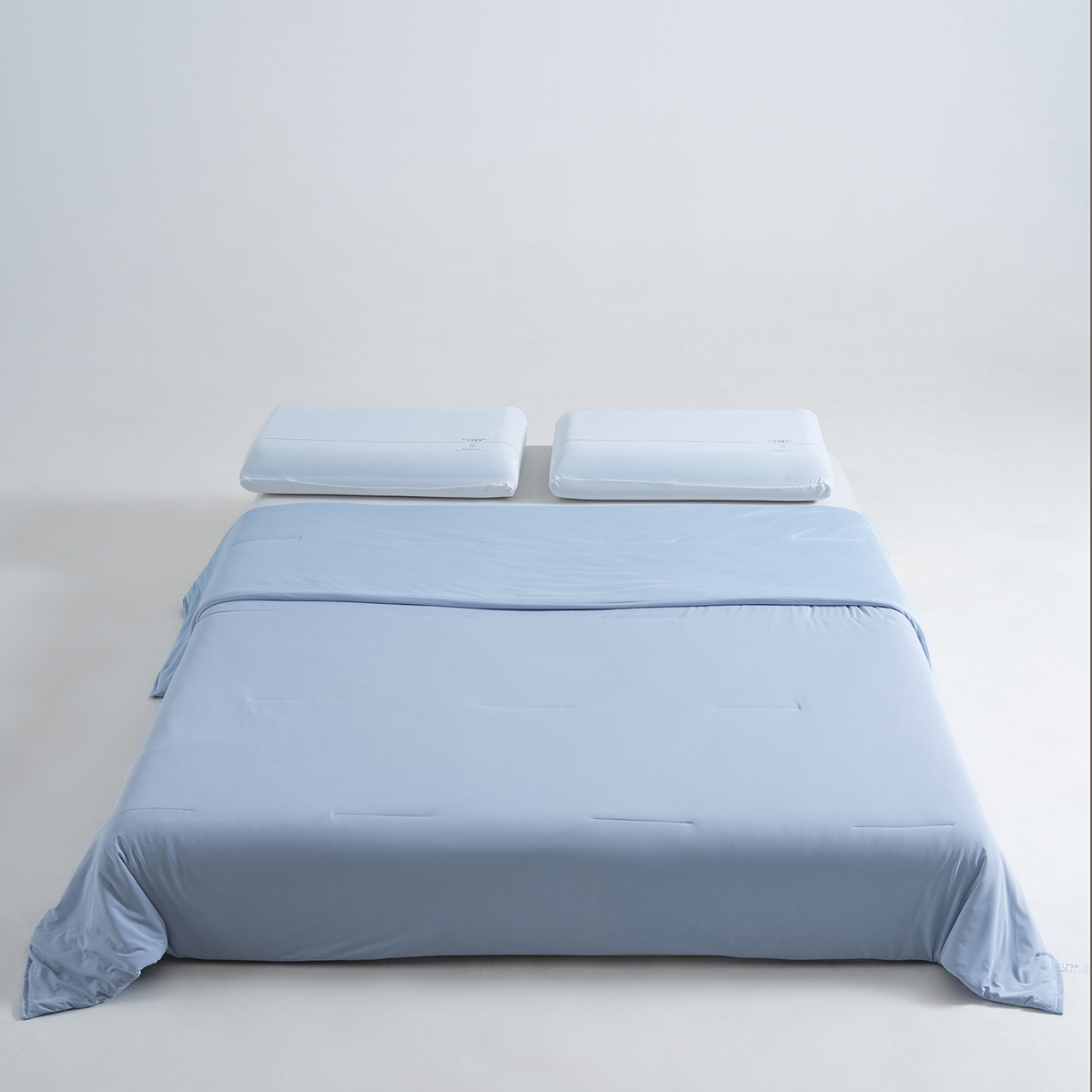 91家纺网 家纺一手货源 找家纺 棉森家纺 2026新款亚朵酒店同款深睡被双感控温被含礼盒夏被直播团购爆款夏凉被  青空灰