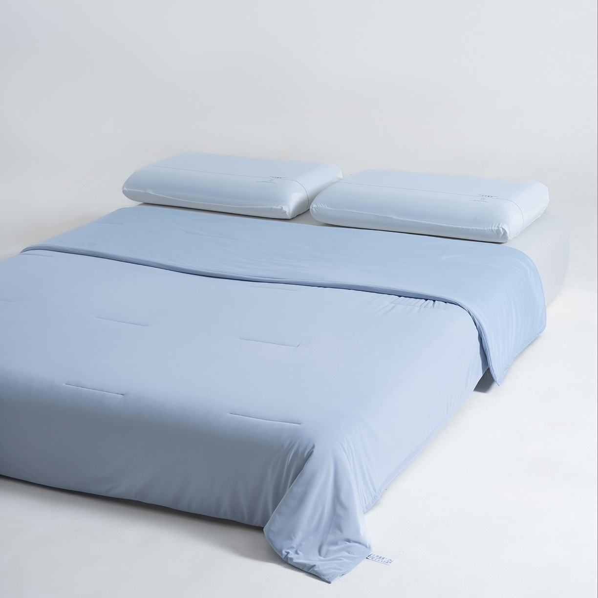 91家纺网 家纺一手货源 找家纺 棉森家纺 2026新款亚朵酒店同款深睡被双感控温被含礼盒夏被直播团购爆款夏凉被  青空灰