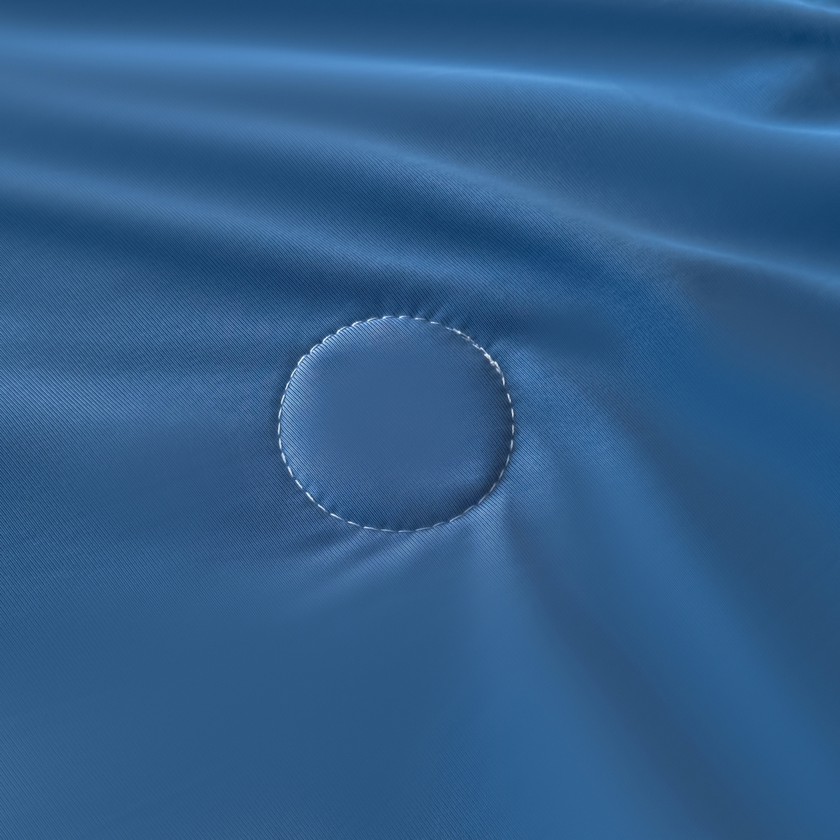 91家纺网 家纺一手货源 找家纺 羚羊语家纺 2026新款仿锦氨凉感夏被床盖四件套夹棉床盖纯色轻奢凉感丝夏凉被空调冰丝云母凉感被子被芯 静海岩蓝