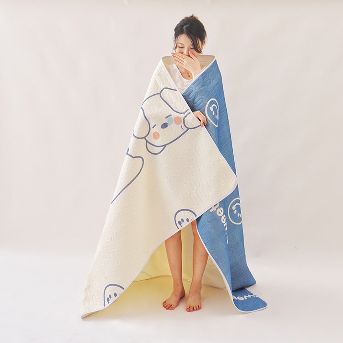 91家纺网 家纺一手货源 找家纺 佳鸿家纺 2026新款冰丝防水乳胶凉席隔尿垫姨妈垫床垫保护垫单人床双人床可机洗 防水趴趴狗