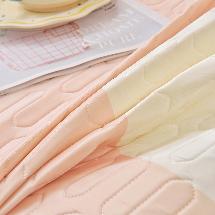 91家纺网 家纺一手货源 找家纺 佳鸿家纺 2026新款冰丝防水乳胶凉席隔尿垫姨妈垫床垫保护垫单人床双人床可机洗 防水白熊-咖