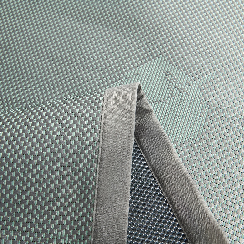 91家纺网 家纺一手货源 找家纺 梵克保罗 2026春夏新款3D复合冰藤凉席三件套 冰藤-心心相印-绿