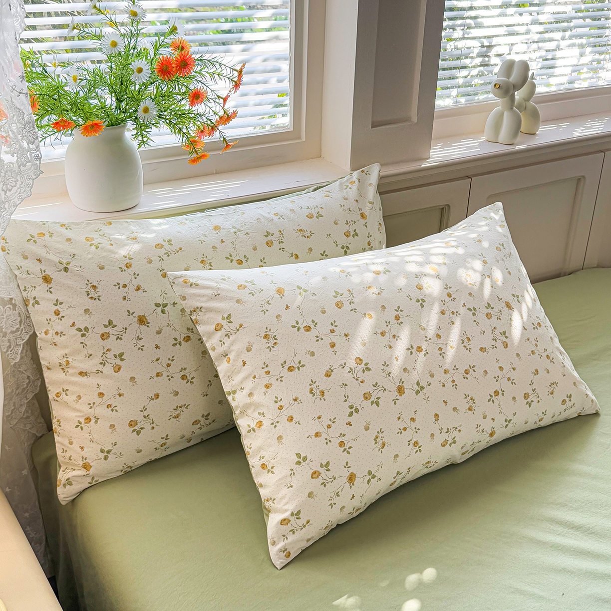 91家纺网 家纺一手货源 找家纺 铭浩家纺 2026春夏新款A类古法水洗云朵四件套 香湘