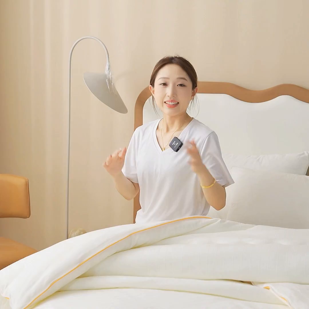 91家纺网 家纺一手货源 找家纺 （总）小禹仔家纺 2026新款全棉提花蚕丝被拉链二合一子母被冬被春秋被夏被被子被芯加厚棉被