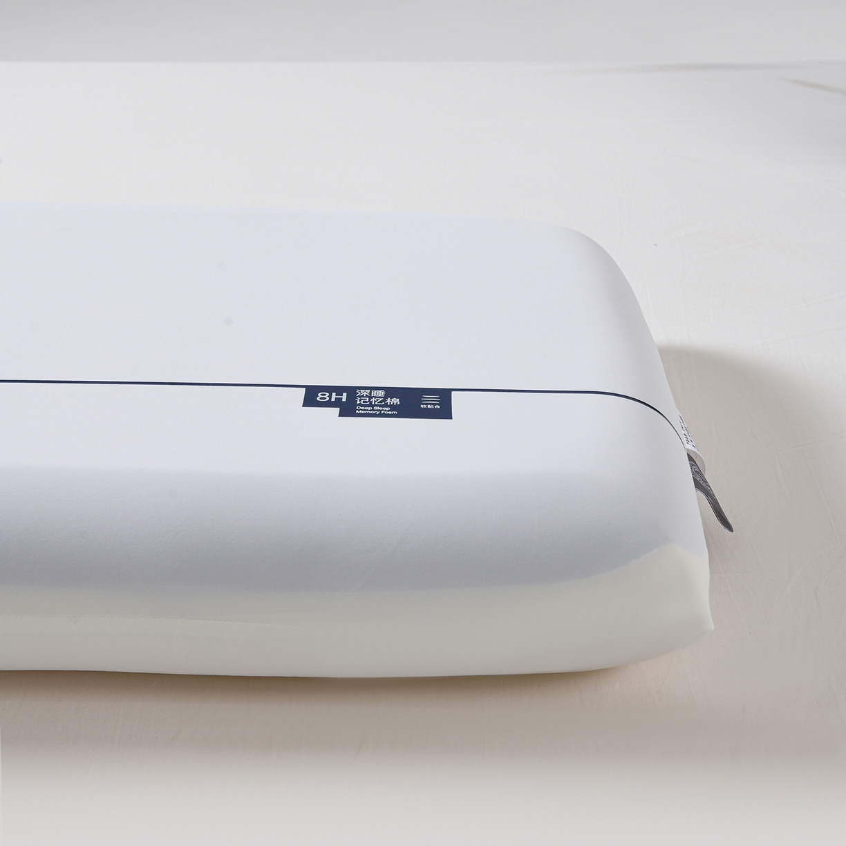 91家纺网 家纺一手货源 找家纺 （总）圣靓家纺 2026新款零压力记忆枕某朵同款酒店记忆棉枕芯深睡眠云朵双芯蓝白Pro零压记忆棉枕头