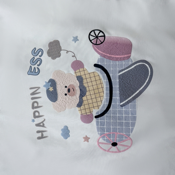 91家纺网 家纺一手货源 找家纺 蕾诺家纺 2026新款冰丝烫画夏被空调被夏凉被 被子被芯 蓝白