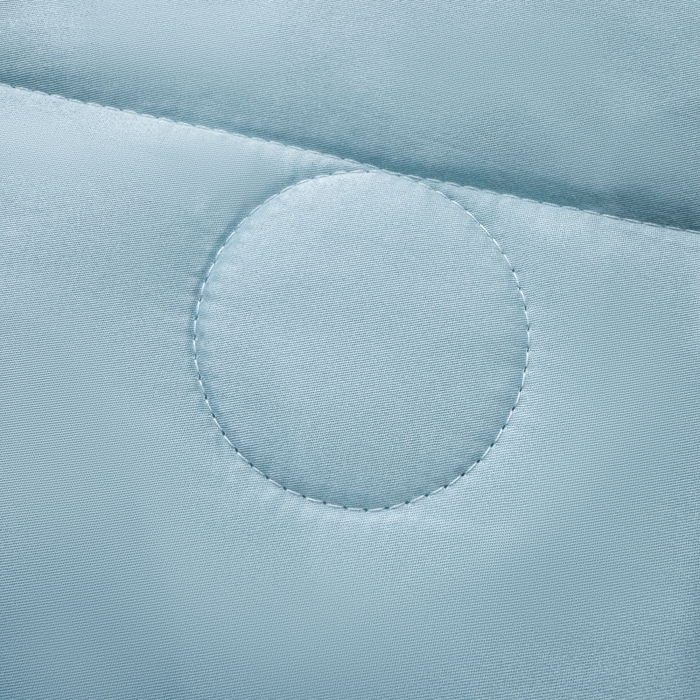 91家纺网 家纺一手货源 找家纺 蕾诺家纺 2026新款冰丝烫画夏被空调被夏凉被 被子被芯 浅蓝