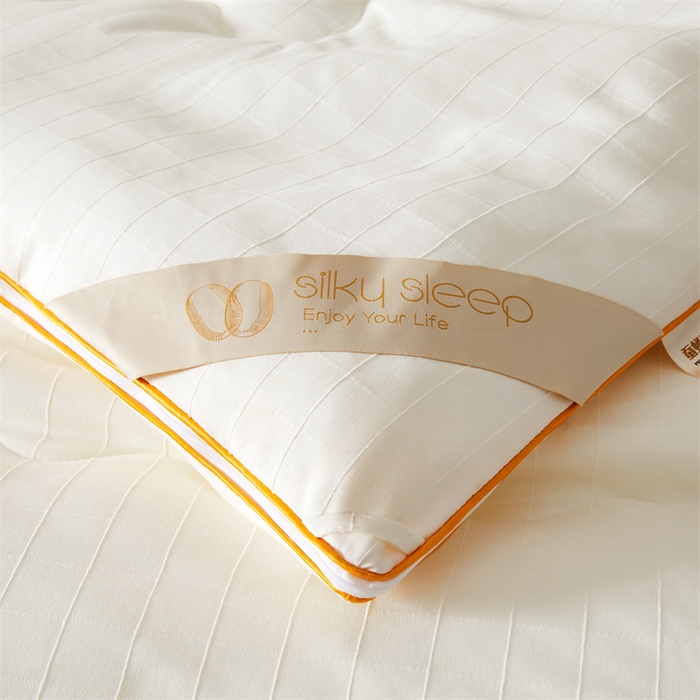 91家纺网 家纺一手货源 找家纺 小禹仔家纺 2026新款全棉提花蚕丝被拉链二合一子母被冬被春秋被夏被被子被芯加厚棉被 云朵白