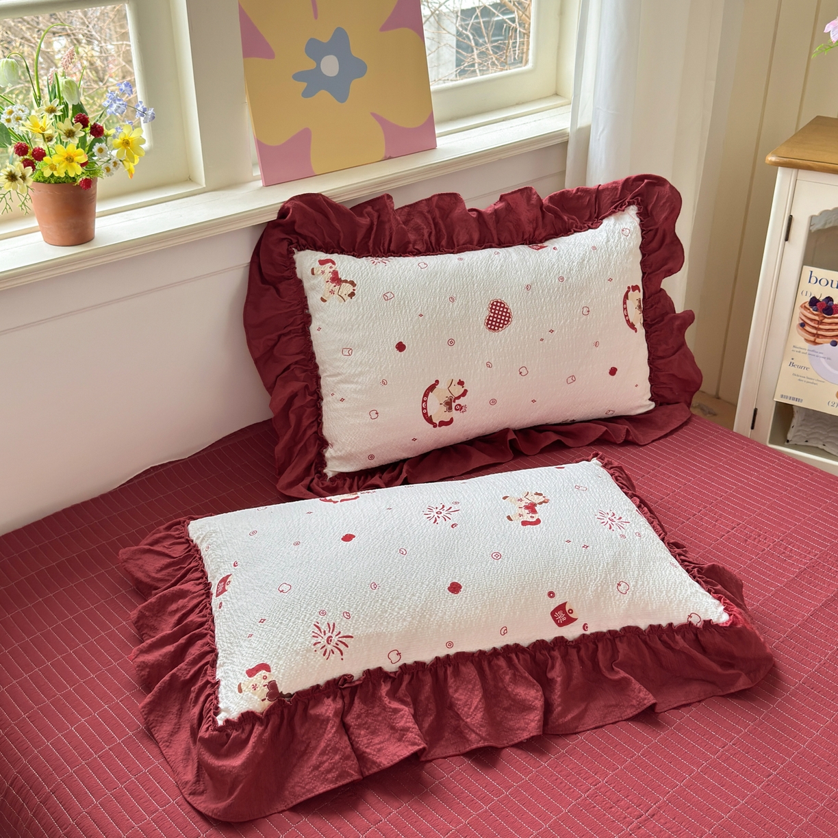 91家纺网 家纺一手货源 找家纺 禾沐 2026新款云感泡芙棉床盖夏被四件套AA款（夏被款） 马上有钱