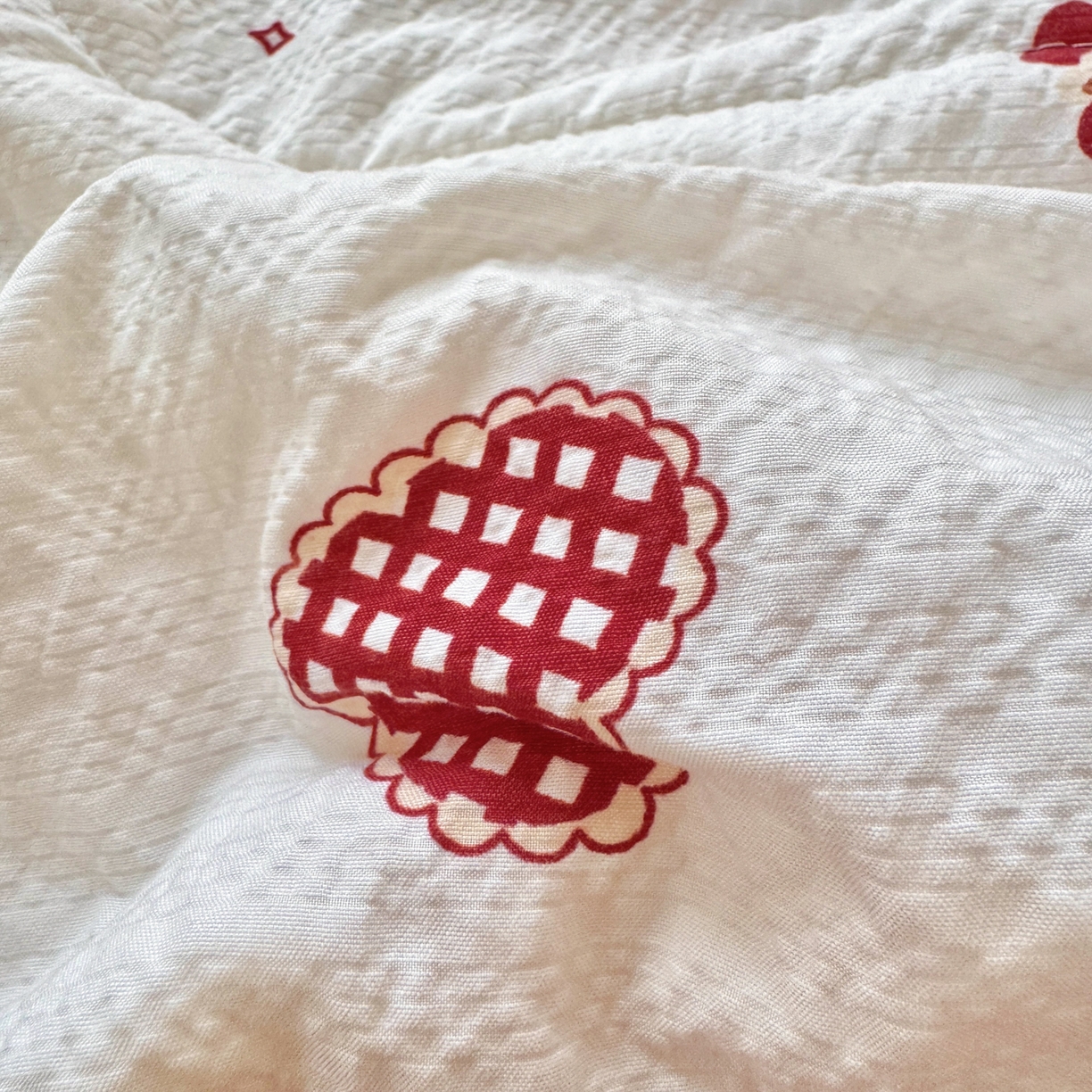 91家纺网 家纺一手货源 找家纺 禾沐 2026新款云感泡芙棉床盖夏被四件套AA款（夏被款） 马上有钱