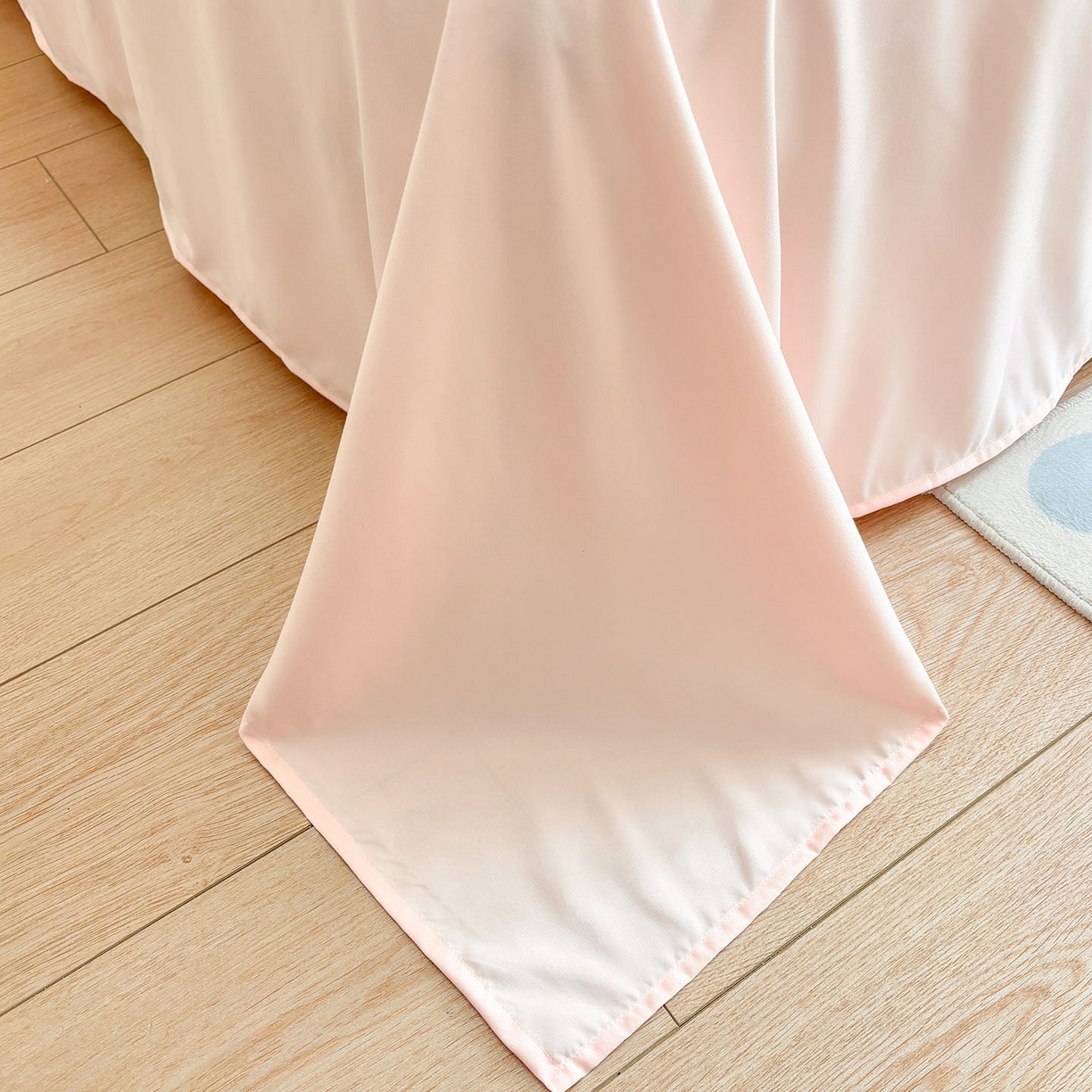 91家纺网 家纺一手货源 找家纺 我心家纺 2026新款卡通刺绣四件套 露营小猫-粉格