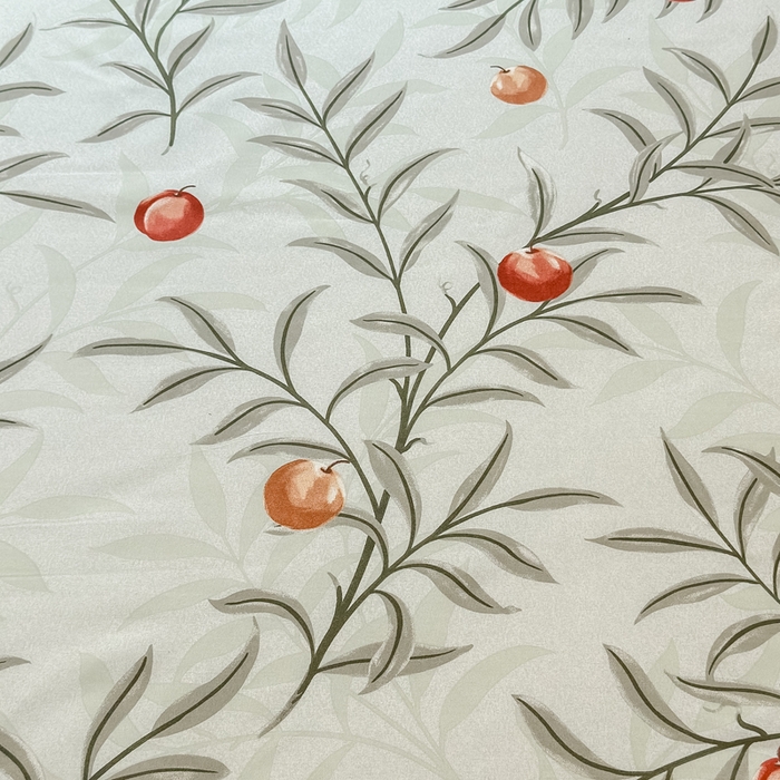 91家纺网 家纺一手货源 找家纺 莎臣豹 2026新款植物羊绒单品单件单床裙可配床裙三件套蜜桃时节绿