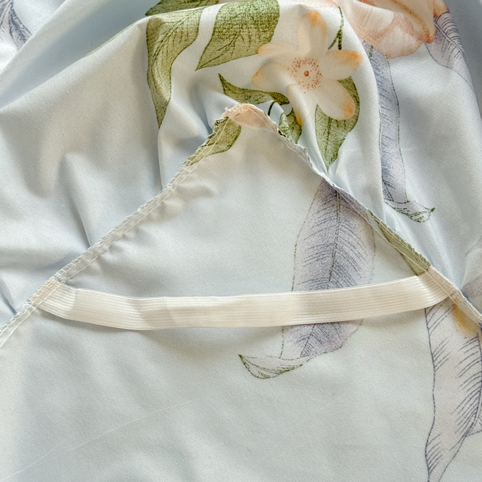 91家纺网 家纺一手货源 找家纺 莎臣豹 2026新款植物羊绒单品单件单床裙可配床裙三件套蜜幽居