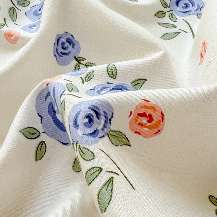 91家纺网 家纺一手货源 找家纺 莎臣豹 2026新款植物羊绒单品单件单床裙可配床裙三件套晴空花海