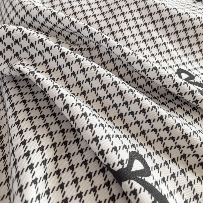 91家纺网 家纺一手货源 找家纺 仟网汇 2026新款A类赫本针织双层纱床盖四件套床盖夏被四件套 小香风