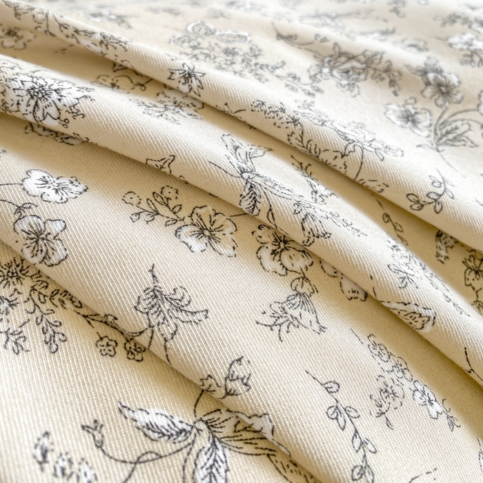 91家纺网 家纺一手货源 找家纺 仟网汇 2026新款A类赫本针织双层纱床盖四件套床盖夏被四件套 花满楼