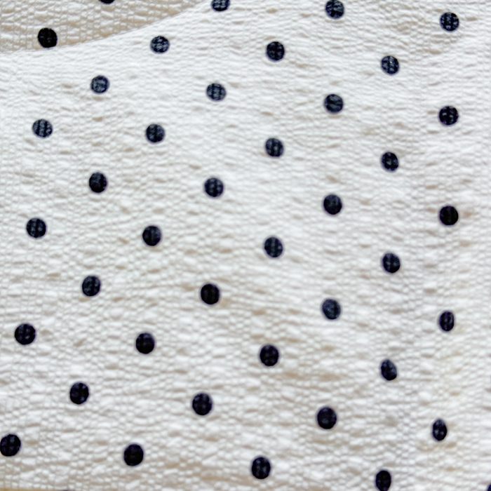 91家纺网 家纺一手货源 找家纺 梵希雅 2026新款泡芙纱床盖夏被四件套 波点