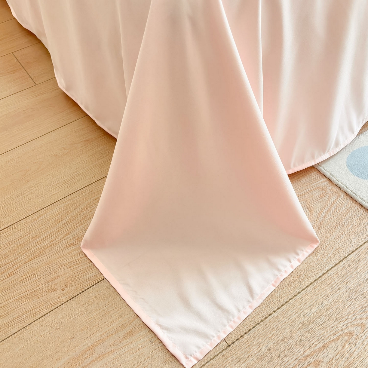 91家纺网 家纺一手货源 找家纺 我心家纺 2026新款卡通刺绣四件套 沙发猫-粉格