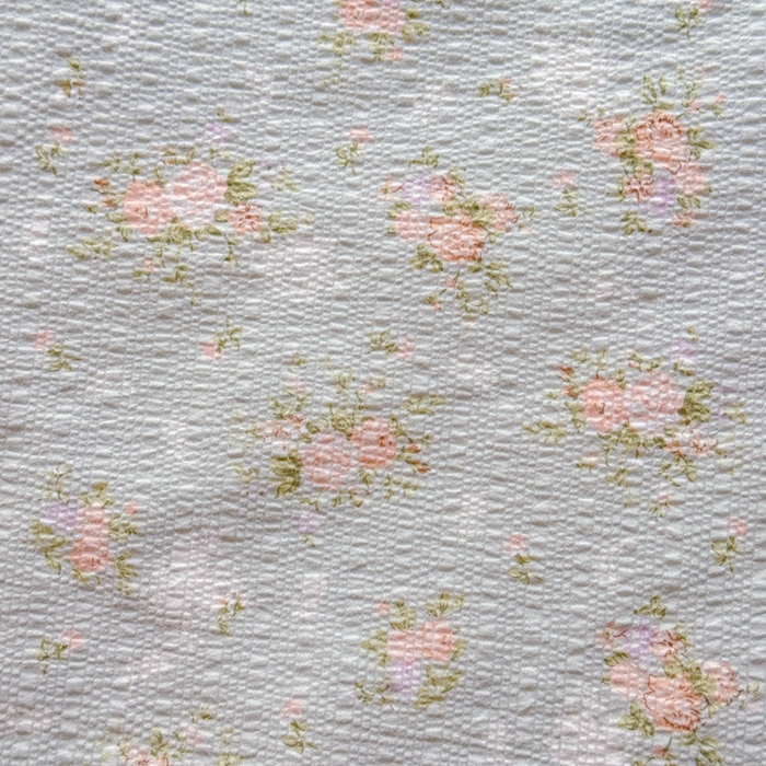 91家纺网 家纺一手货源 找家纺 梵希雅 2026新款泡芙纱床盖夏被四件套 柔诗意