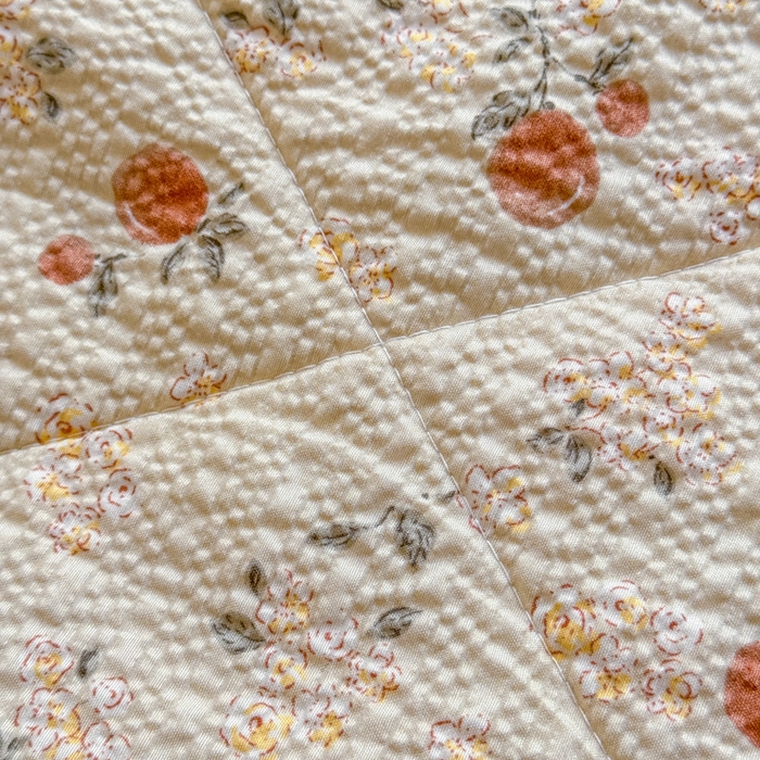 91家纺网 家纺一手货源 找家纺 梵希雅 2026新款泡芙纱床盖夏被四件套 柿柿如意