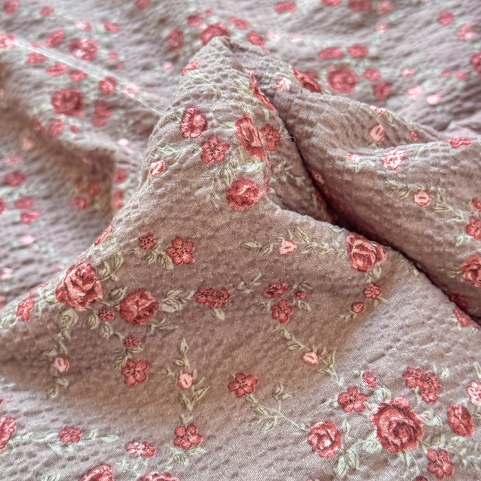 91家纺网 家纺一手货源 找家纺 梵希雅 2026新款泡芙纱床盖夏被四件套 胭脂