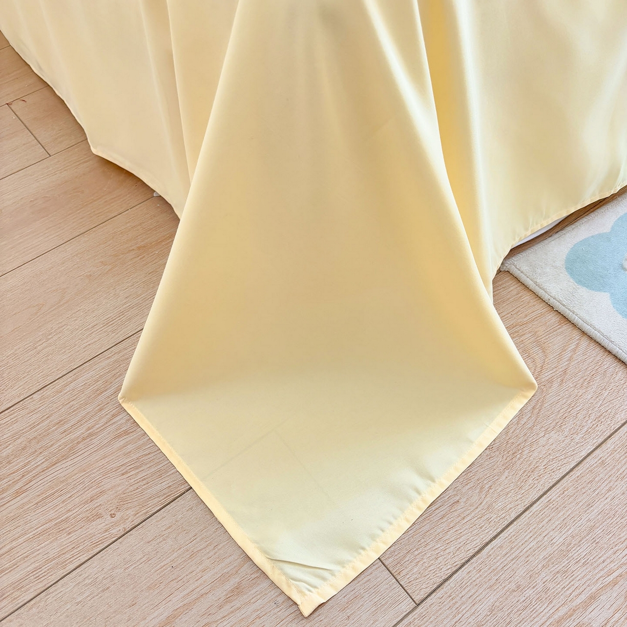 91家纺网 家纺一手货源 找家纺 我心家纺 2026新款卡通刺绣四件套 小萌宝-黄