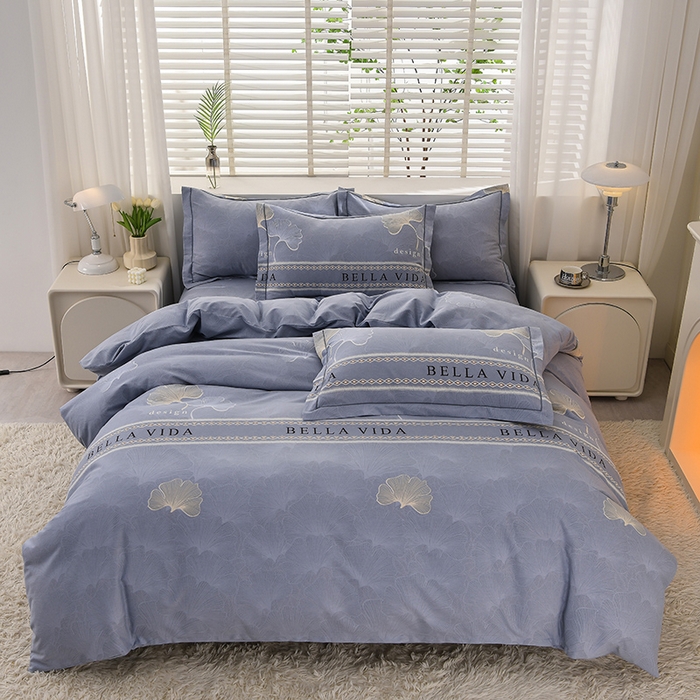 91家纺网 家纺一手货源 找家纺 【电商上传专用，4个尺寸，全部齐全】幸嘉轩 2026新款全棉纯棉喷气加厚磨毛四件套