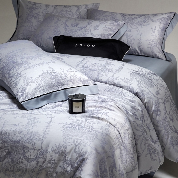 金奇达家纺 2026新款丝光色织提花四件套-洛克庄园系列（标准号全网控价（折后券后）不低于359元 会员减50） 洛克庄园-邦迪蓝