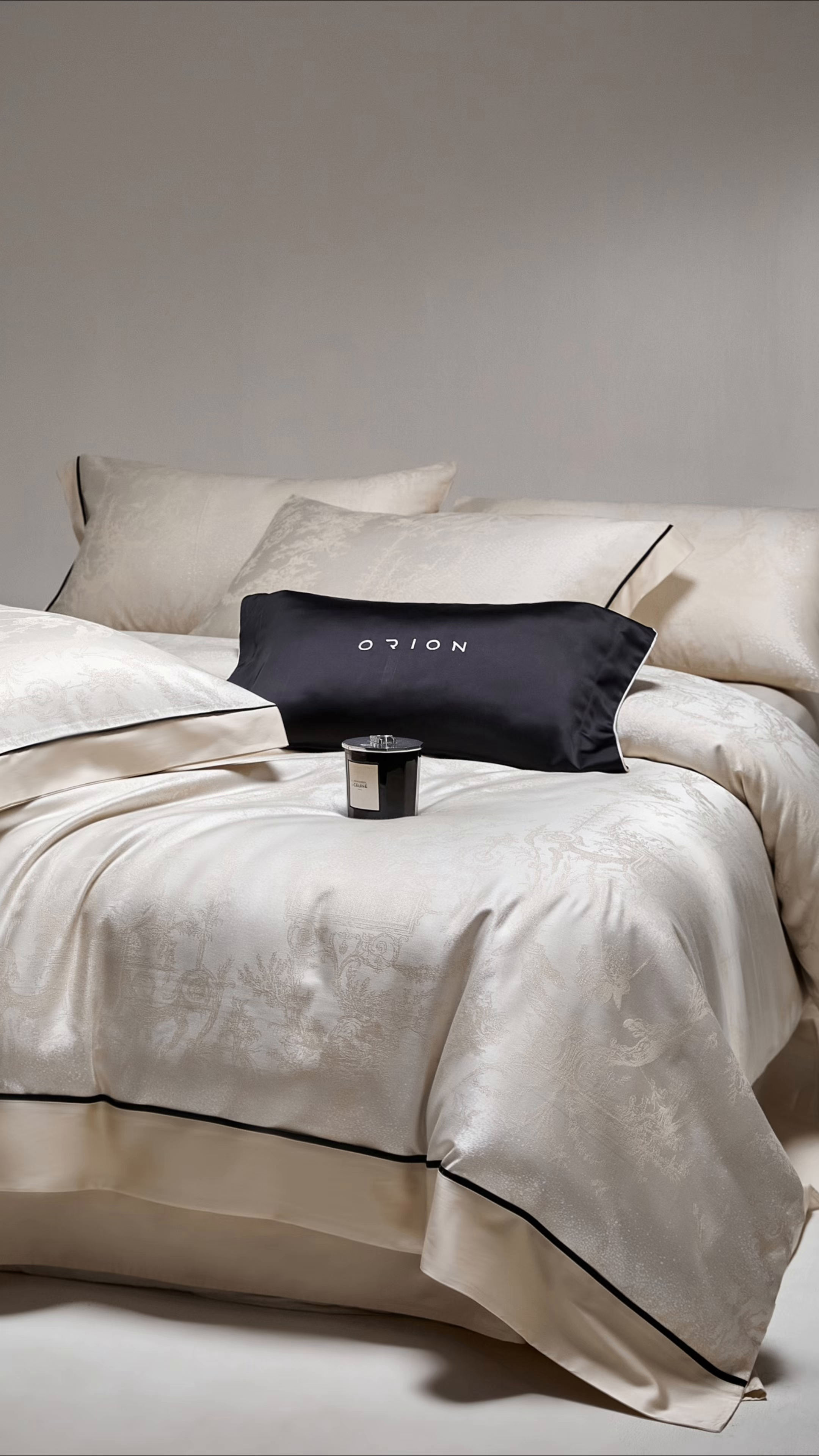 91家纺网 家纺一手货源 找家纺 （总）金奇达家纺 2026新款丝光色织提花四件套-洛克庄园系列（标准号全网控价（折后券后）不低于359元 会员减50）