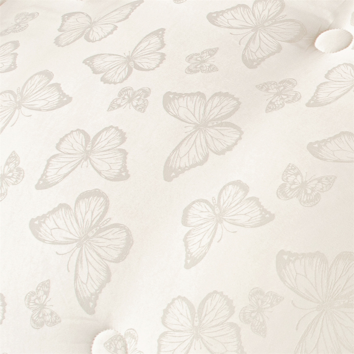 91家纺网 家纺一手货源 找家纺 小禹仔家纺 2026新款二合一拉链款蚕蛹蛋白子母被冬被春秋被夏被被子被芯加厚棉被-蝶梦系列 蝴蝶-米白