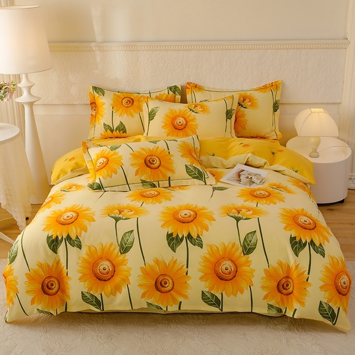 91家纺网 家纺一手货源 找家纺 【电商上传专用，尺寸不全，个别花色缺加大号】幸嘉轩 2026新款全棉纯棉喷气加厚磨毛四件套