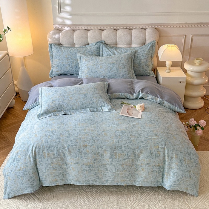 91家纺网 家纺一手货源 找家纺 【电商上传专用，尺寸不全，个别花色缺加大号】幸嘉轩 2026新款全棉纯棉喷气加厚磨毛四件套