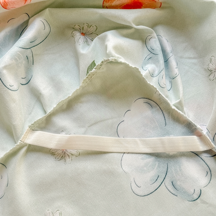 91家纺网 家纺一手货源 找家纺 莎臣豹 2026新款植物羊绒单品单件单床裙可配床裙三件套香浮花悦