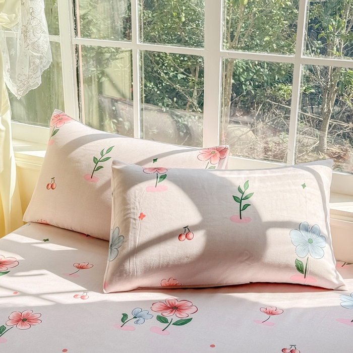 91家纺网 家纺一手货源 找家纺 莎臣豹 2026新款植物羊绒单品单件单床裙可配床裙三件套游园会