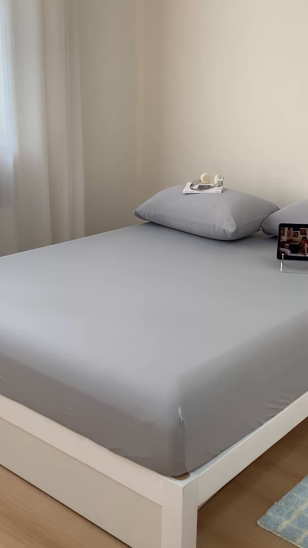 91家纺网 家纺一手货源 找家纺 桃喜 2026新款2026新款纯色165gA类锦氨凉感冰皮床笠单品床笠有凉感值检测报告 炭灰色