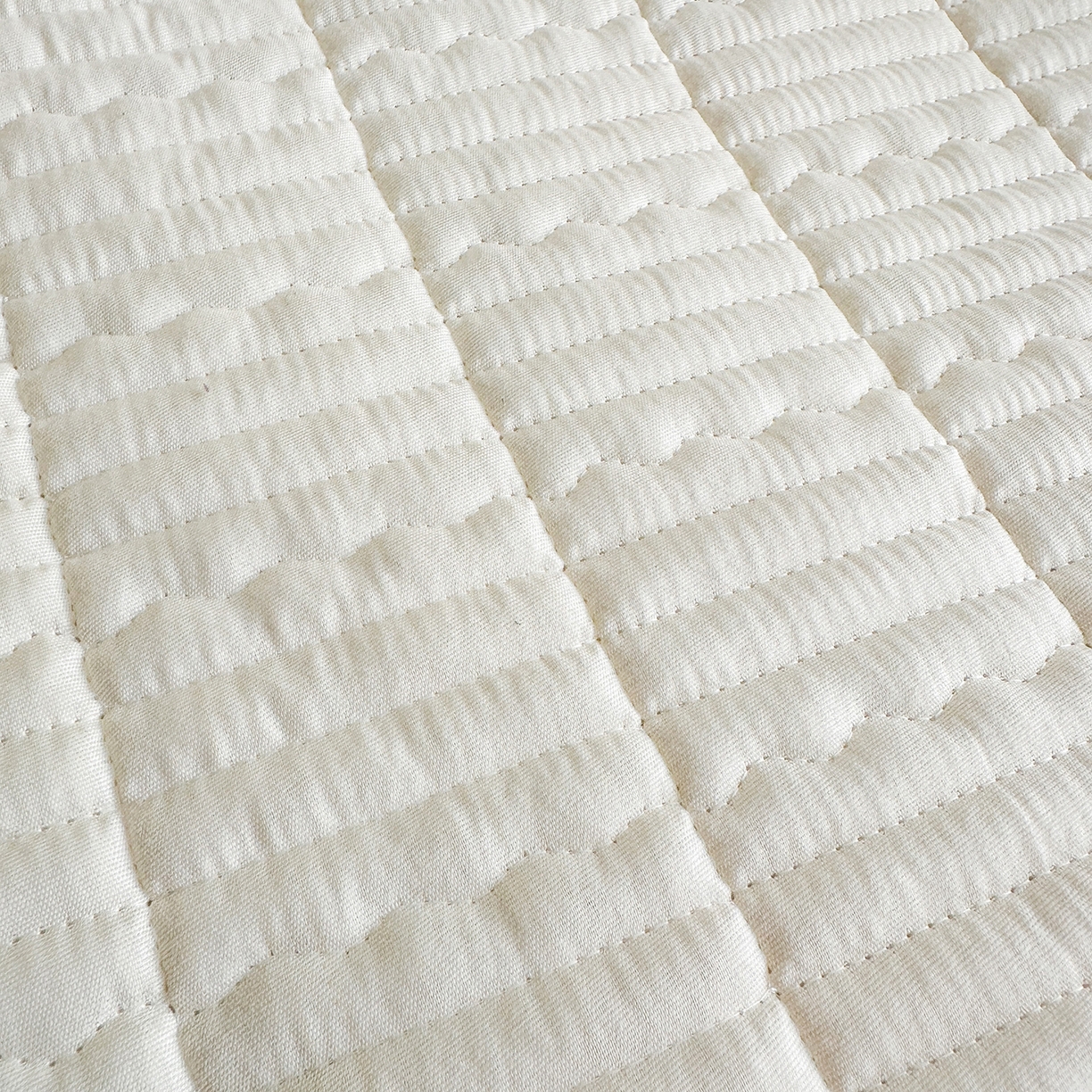 91家纺网 家纺一手货源 找家纺 （总）幸嘉轩 2026新款双层纱花边床盖单件加厚夹棉云感皱皱纱花边款床单三件套