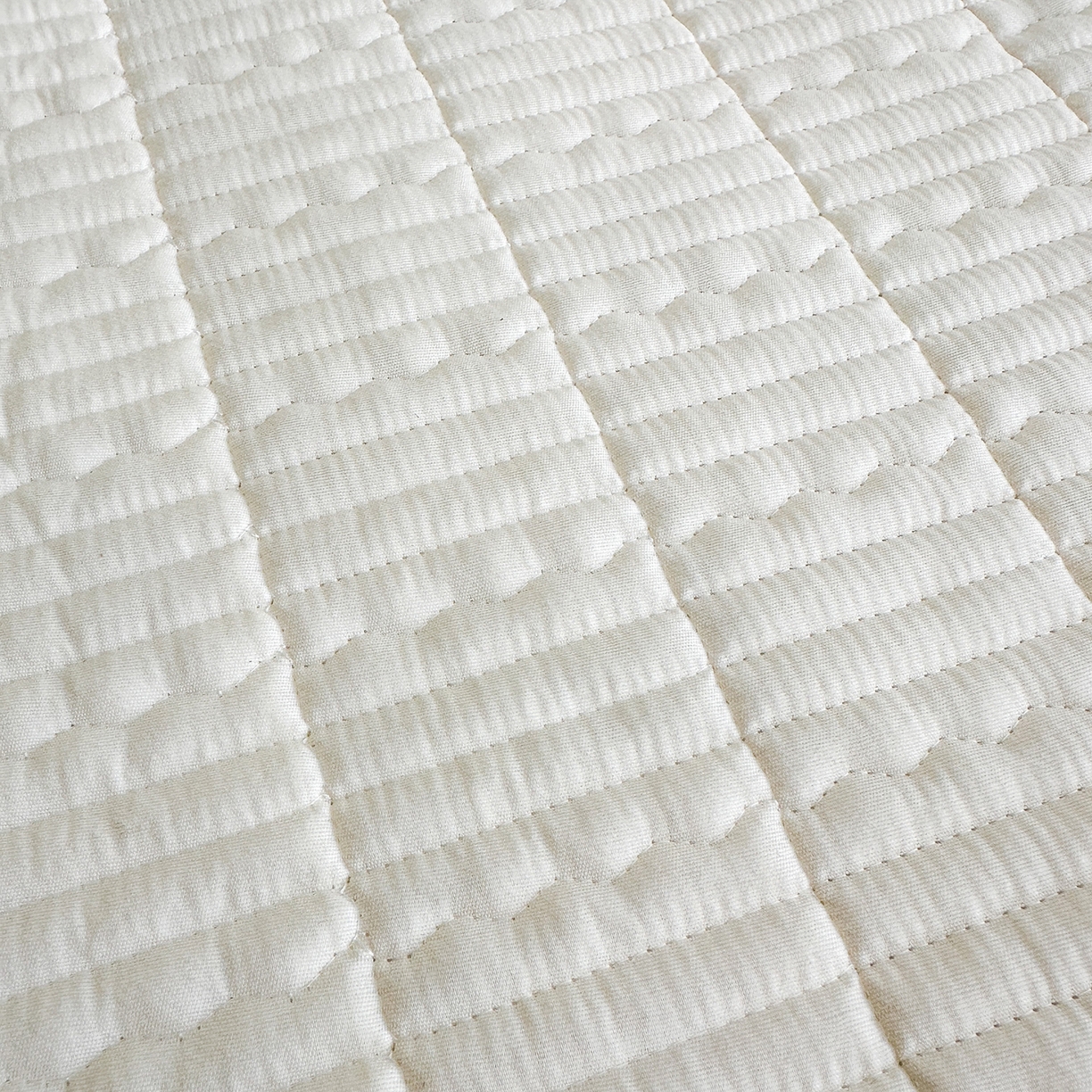 91家纺网 家纺一手货源 找家纺 幸嘉轩 2026新款双层纱花边床盖单件加厚夹棉云感皱皱纱花边款床单三件套 萌友聚会