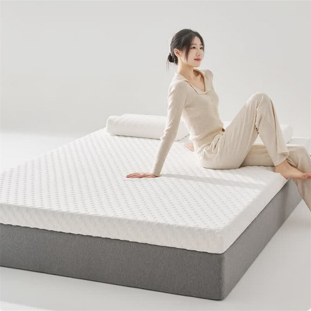 91家纺网 家纺一手货源 找家纺 （总）天之爱 2026新款聚氨酯空气感薄垫星球同款记忆棉床垫垫子