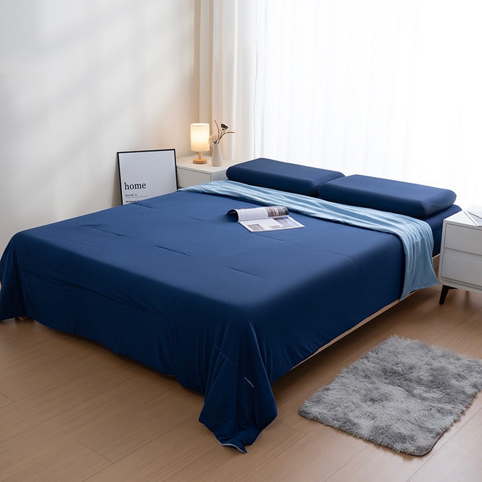 91家纺网 家纺一手货源 找家纺 （总）天之爱 2026新款星球同款夏季双感深睡被夏被夏凉被控温被