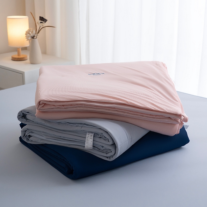 91家纺网 家纺一手货源 找家纺 天之爱 2026新款星球同款夏季双感深睡被夏被夏凉被控温被 组合图