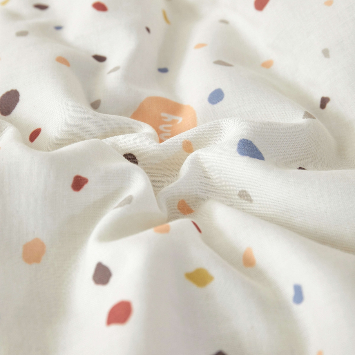 91家纺网 家纺一手货源 找家纺 荷马之梦 2026新款全棉纯棉双层纱印花贴布绣卡通山茶蚕丝儿童夏被-轻芯系列 趣味小象